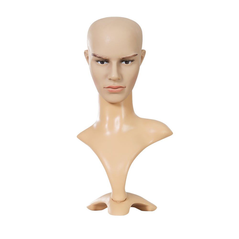 Male Mannequin Head Dummy Model Display Shop Stand Professional Use | Mannequins