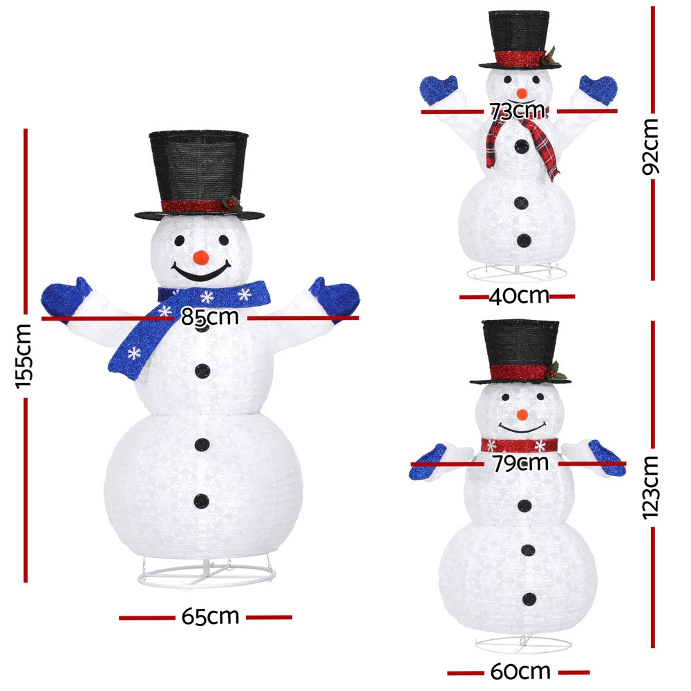 Christmas Lights 330 LED Fairy Lights Snowman Decoration Set | Outdoor Decorations & Lights - photo 6