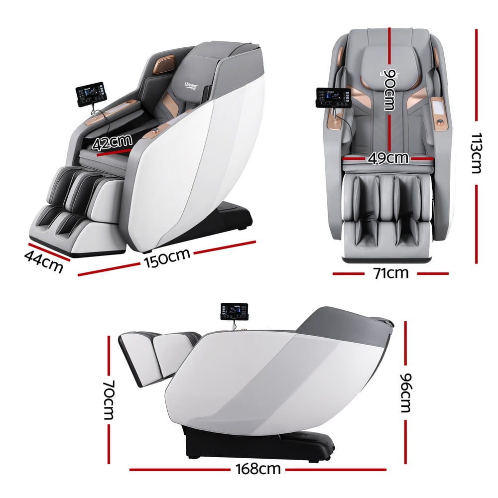 Electric Massage Chair Recliner 150x71x113cm