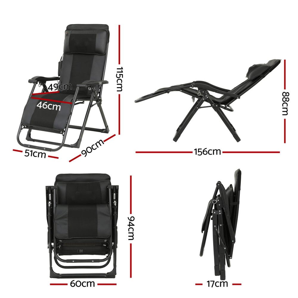 Massage Chair Electric Recliner 51x90x115cm