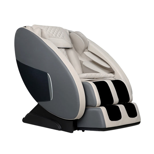Massage Chair Electric Recliner Massager Grey Ellmue - Zero Gravity Full Body