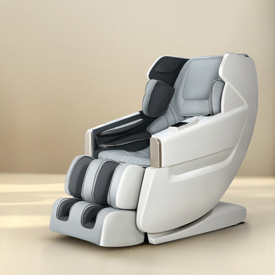 Massage Chair Electric Recliner Massager White Varitas - Zero Gravity Bed Kneading
