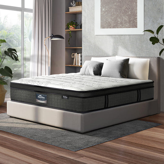 Simple Deals Latex Foam Mattress Bed 9 Zone Pocket Spring