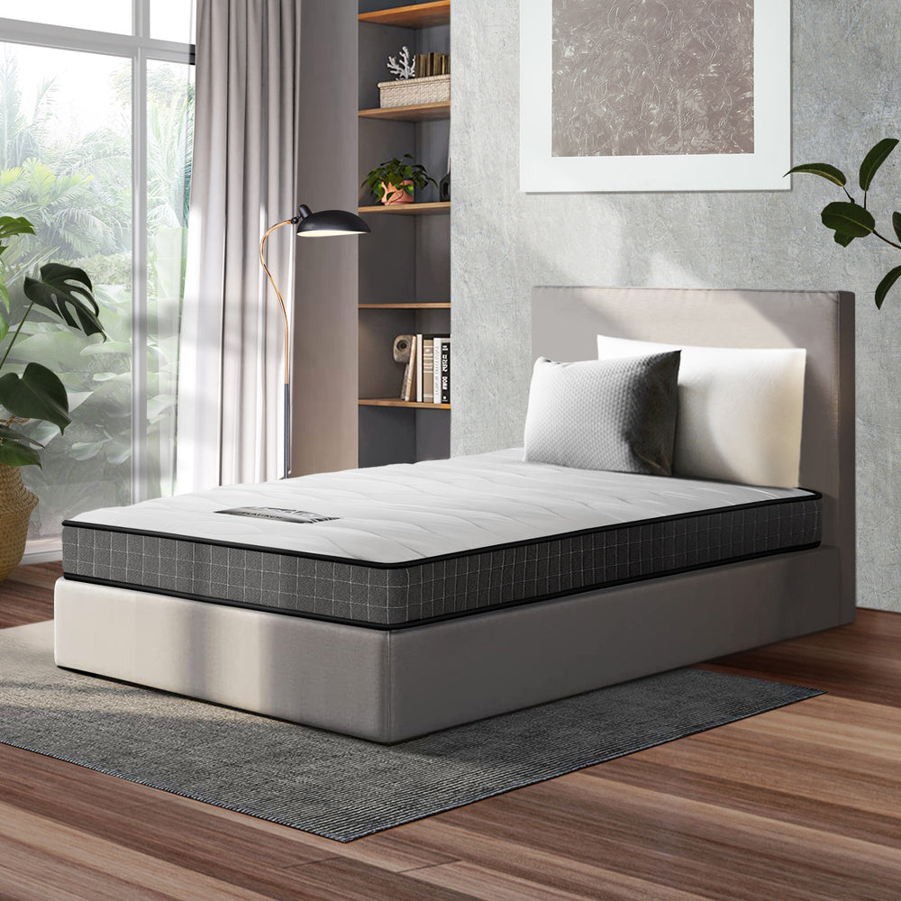 Mattress Tight Top Bonnell Spring Bed Foam Medium Firm 13CM Thick