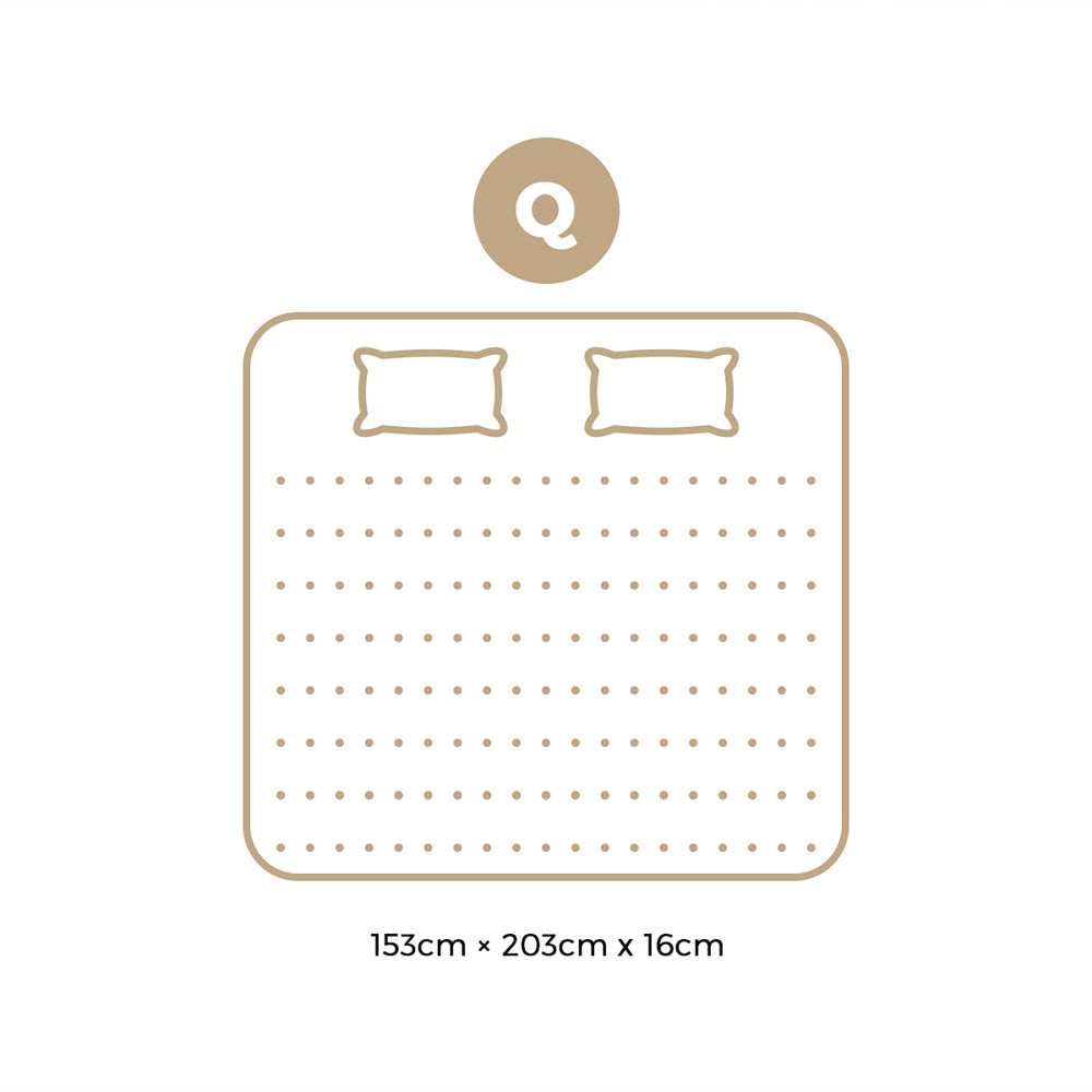 Simple Deals Mattress Boucle Bonnell Spring 16cm