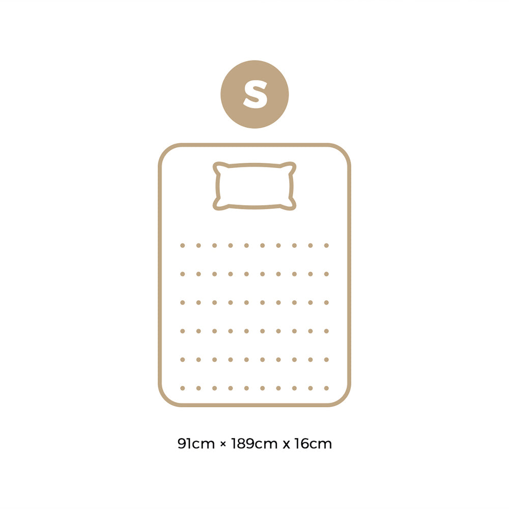 Simple Deals Mattress Boucle Bonnell Spring 16cm