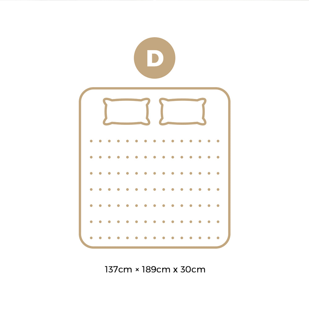 Simple Deals Mattress Luxury Foam Pocket Spring 30cm
