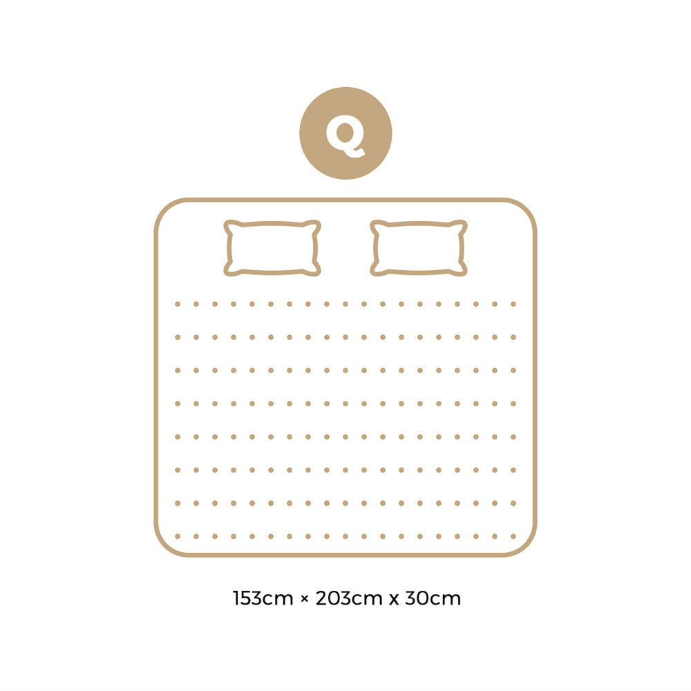 Simple Deals Mattress Luxury Foam Pocket Spring 30cm