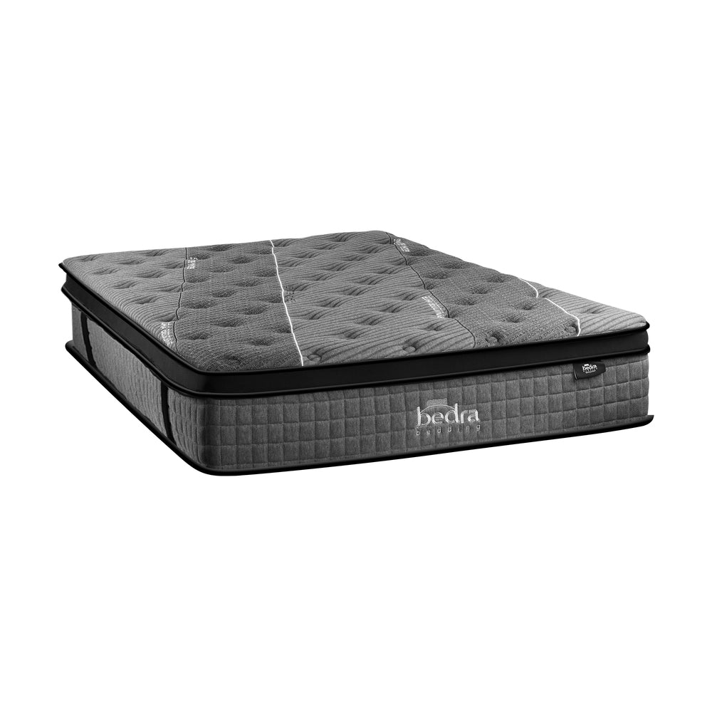 34cm Mattress Breathable Spring Euro Top Latex Foam 7 zone Medium-firm