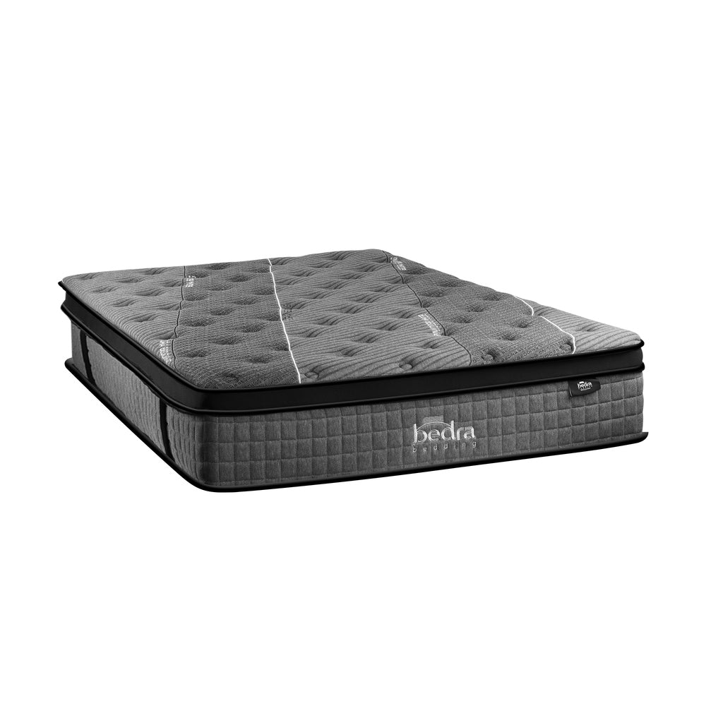 34cm Mattress Breathable Spring Euro Top Latex Foam 7 zone Medium-firm