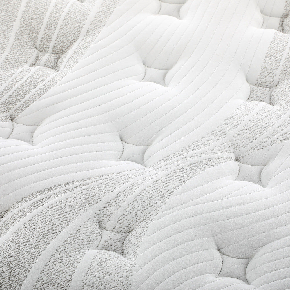 King Single Mattress Cool Gel Foam Pocket Spring 34CM with Pillow