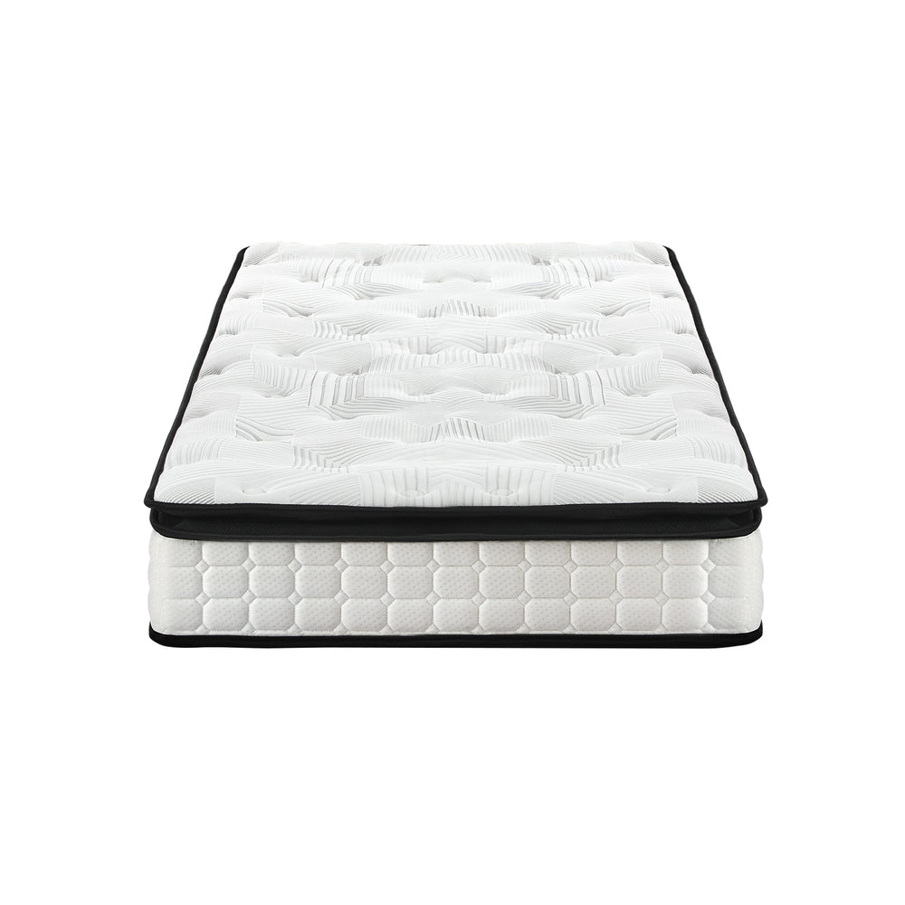 King Single Mattress 22CM Cool Gel Foam Bonnell Spring with Pillow