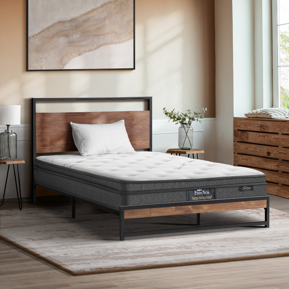 Single Mattress Bonnell Spring Tight Top 21CM