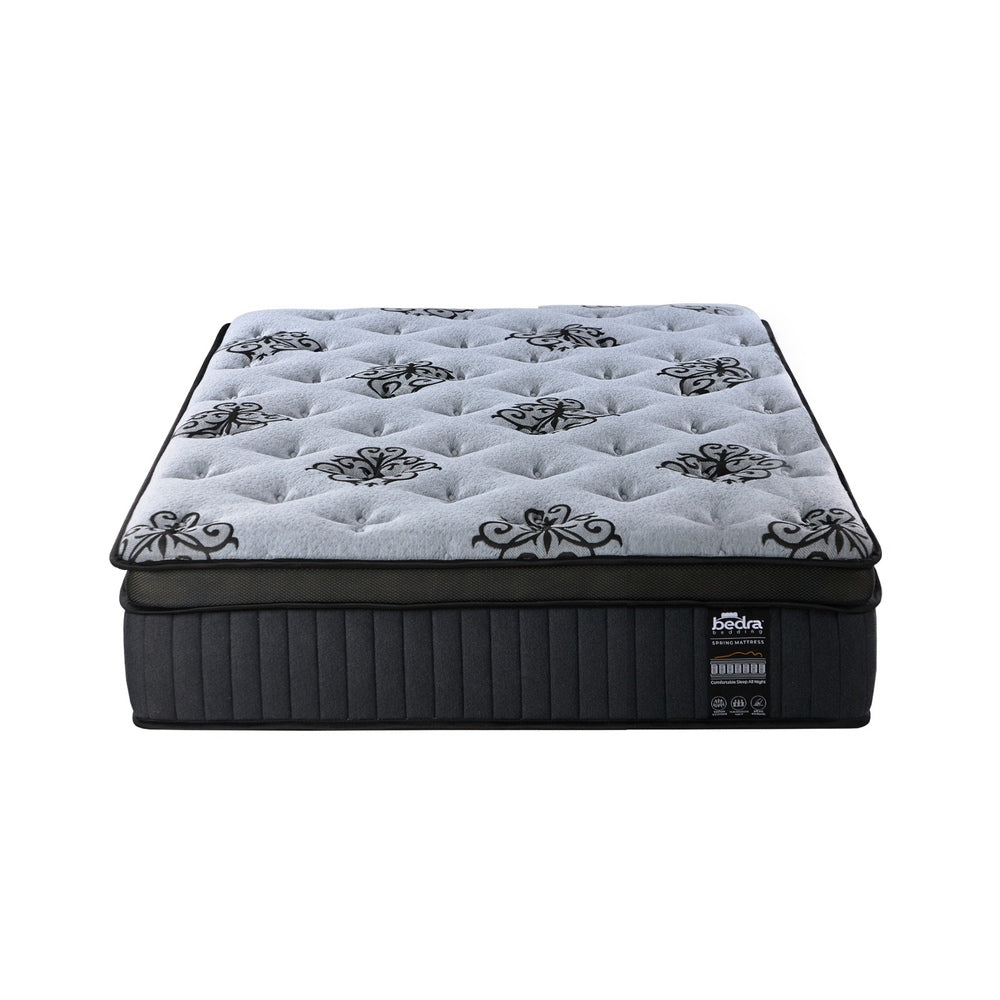 King Single Pocket Spring Mattress 32cm Medium Firm | Simpledeals
