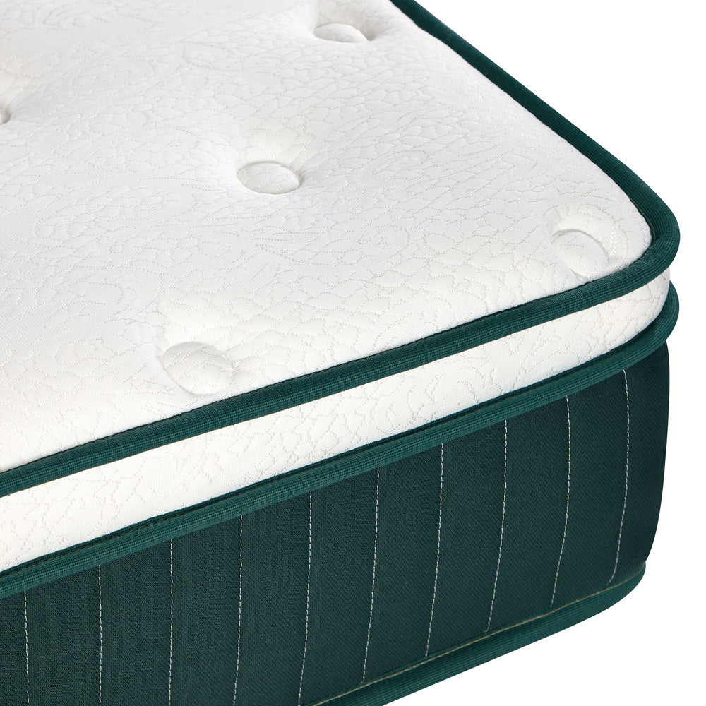 Double Mattress 5 Zone Pocket Spring Cool Gel Memory Foam Medium Firm