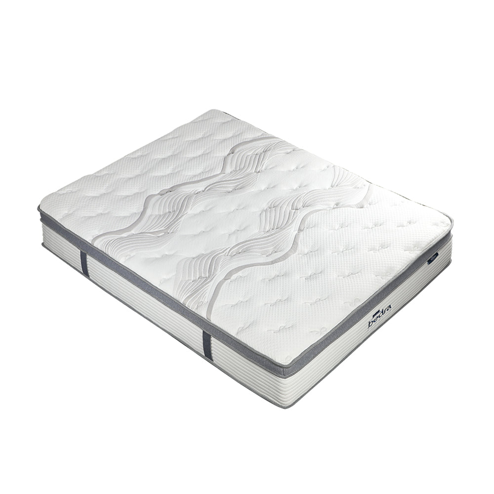 34cm Thick Mattress Euro Top Bed Mattress Pocket Spring Medium Firm