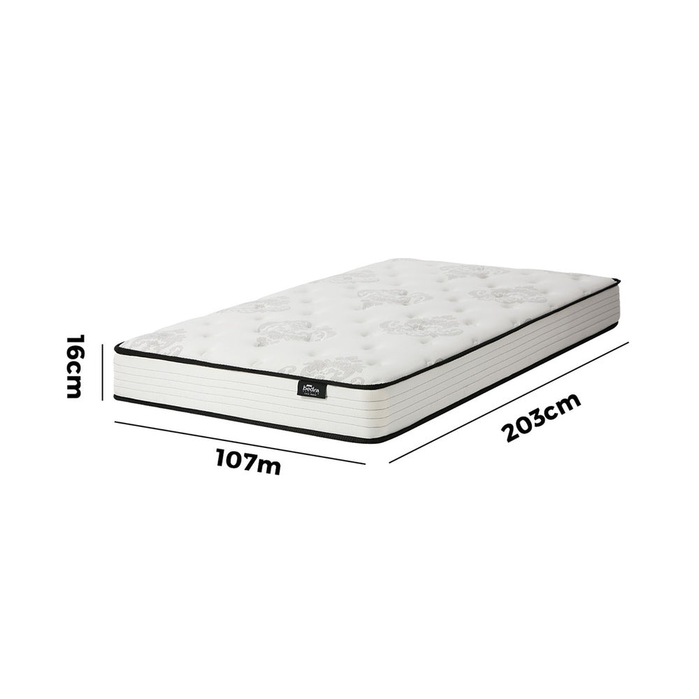 King Single Bonnell Spring Mattress 16cm Medium Firm | Simpl