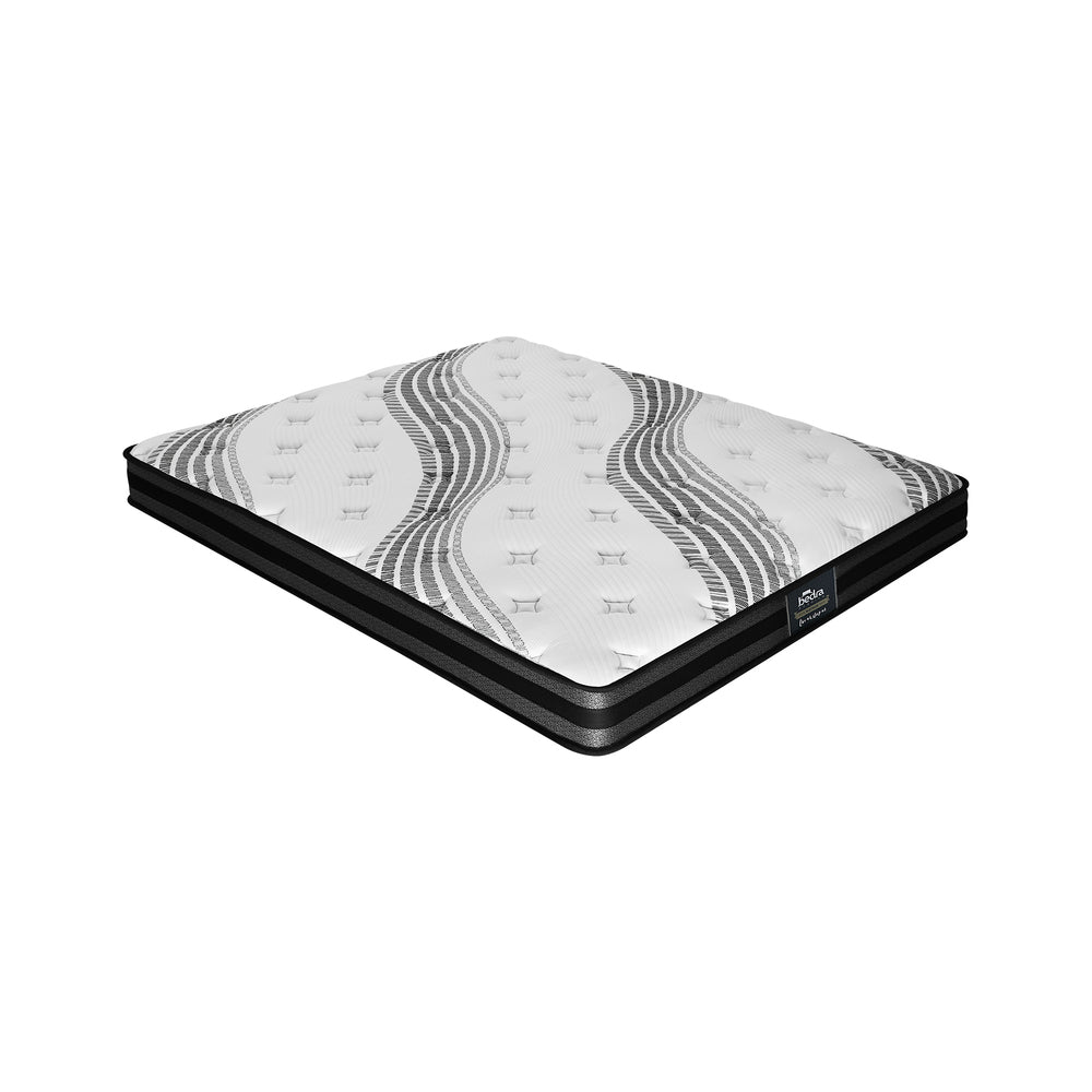 18cm Medium Firm Spring Foam Mattress Breathable Luxury Bed Comfort
