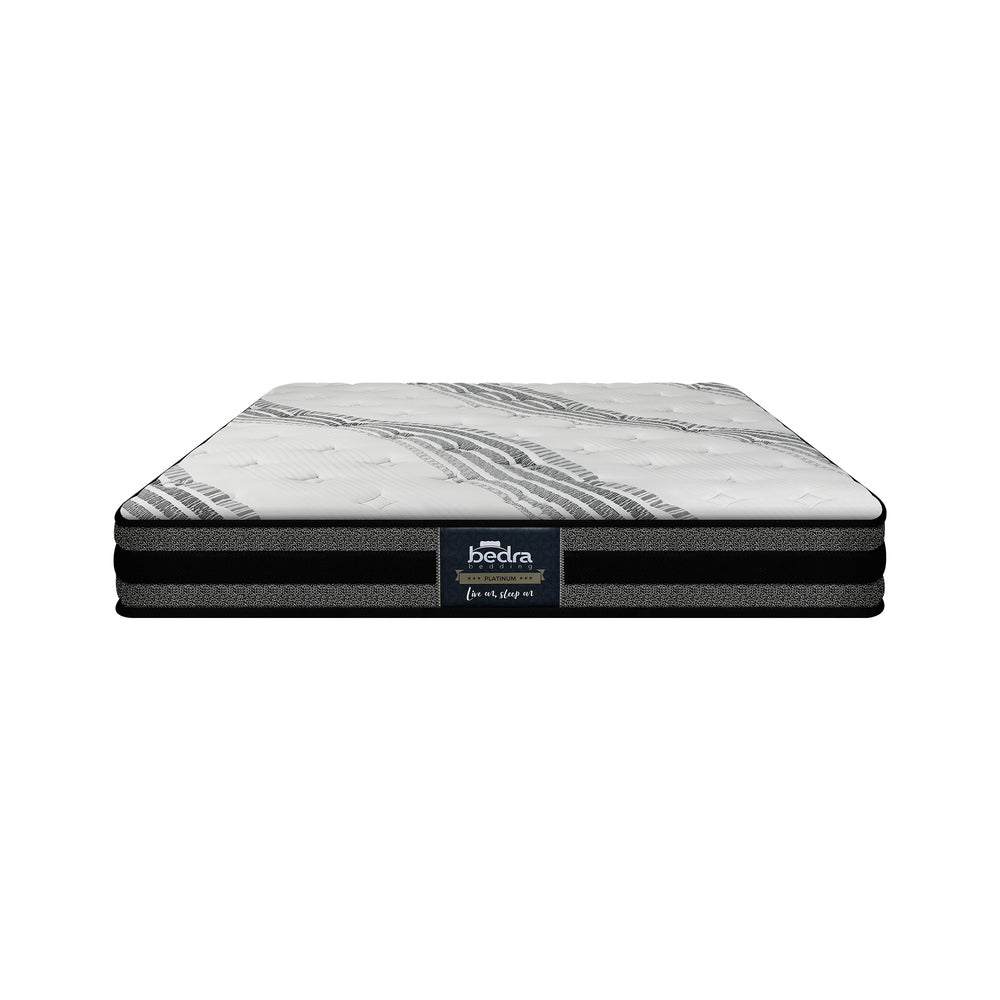 18cm Medium Firm Spring Foam Mattress Breathable Luxury Bed Comfort