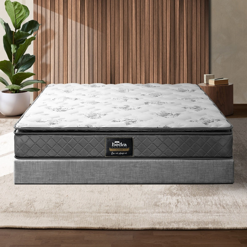 21cm Thick Mattress Breathable Luxury Bonnell Spring Foam Medium Firm | Mattress