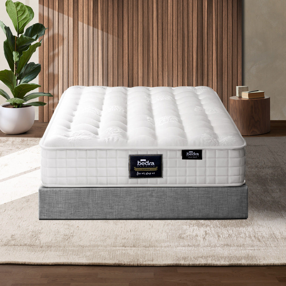 Simple Deals Mattress Bed Luxury Tight Top Pocket Spring Foam Medium Firm 27cm