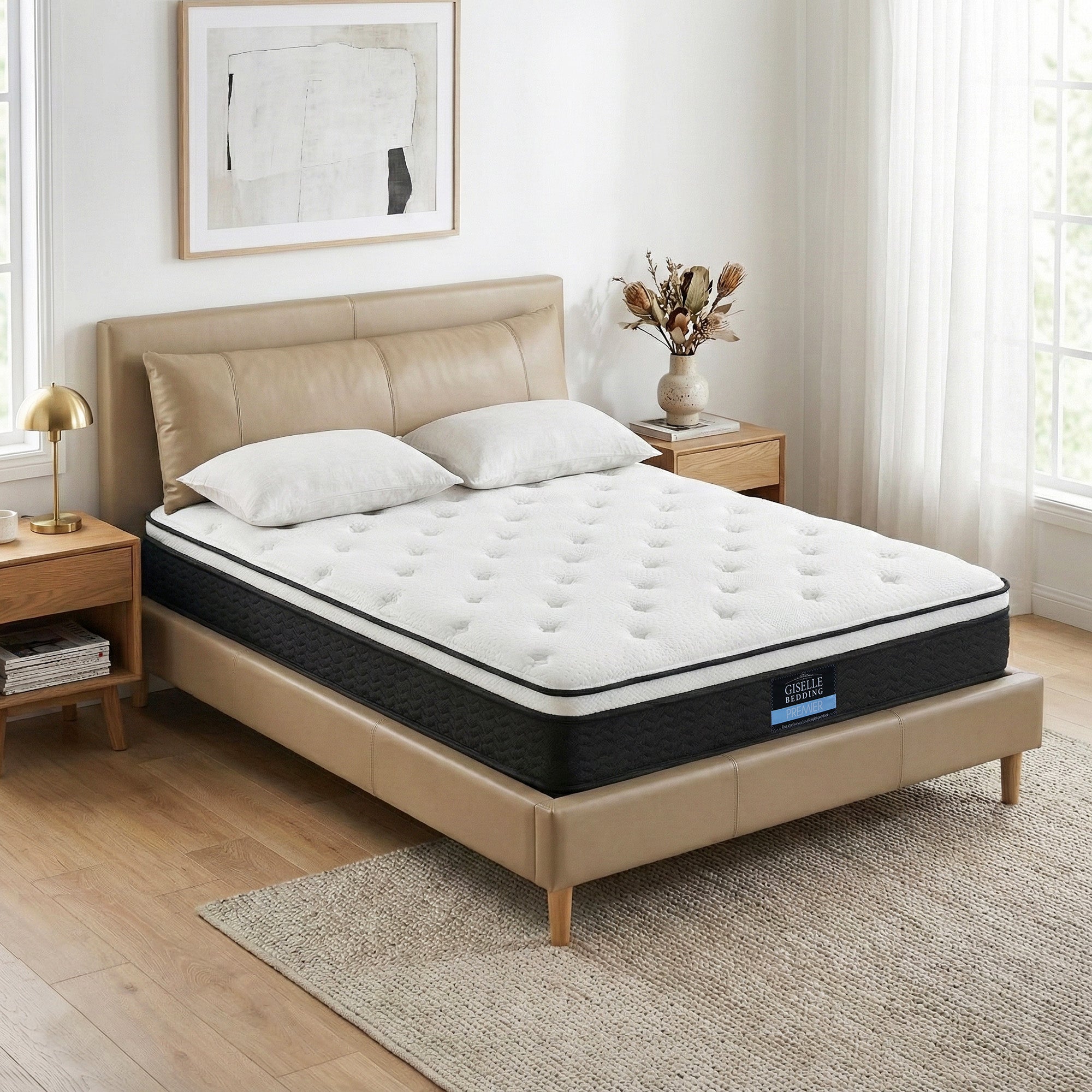 Double 21cm Euro Top Mattress