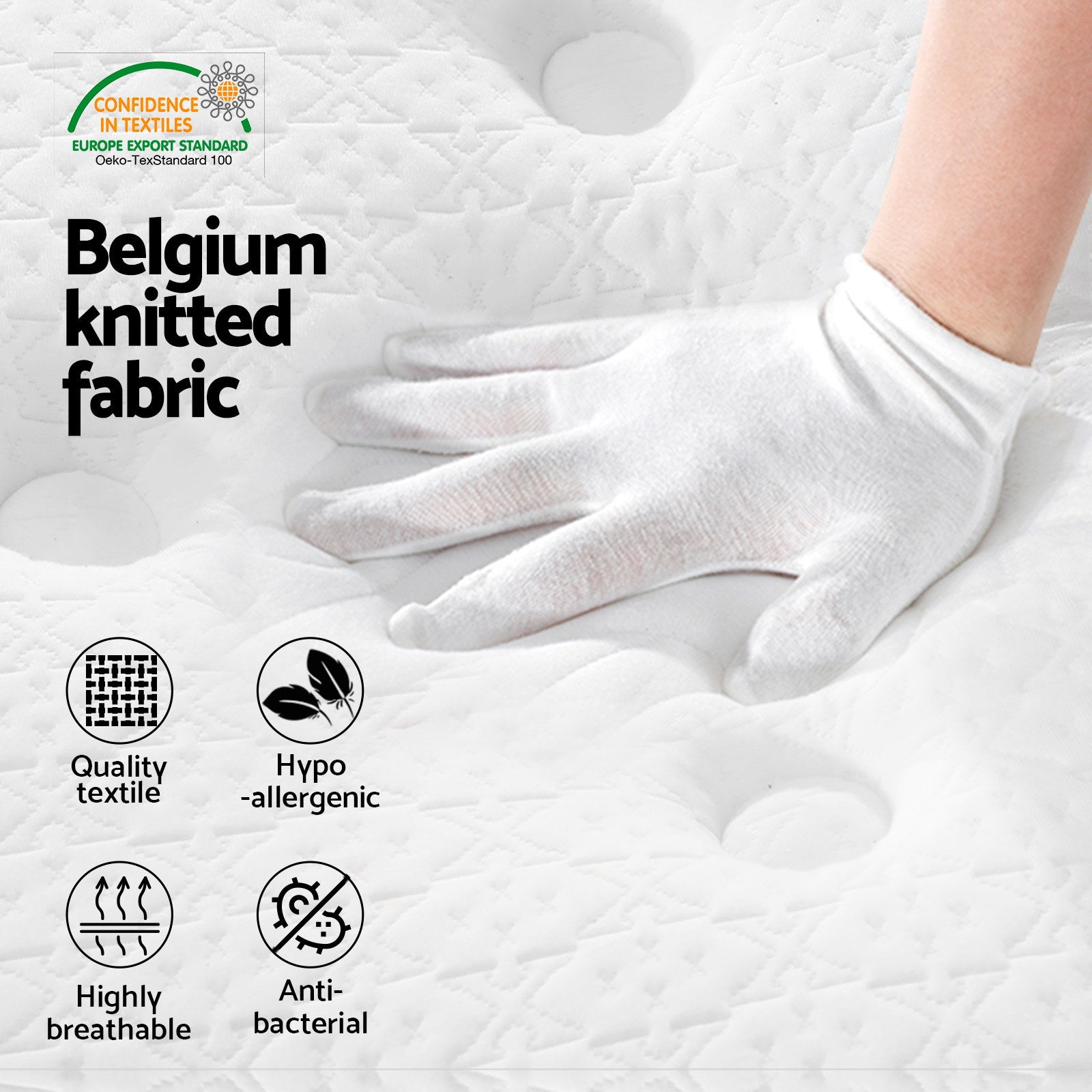 21cm Mattress Euro Top Queen