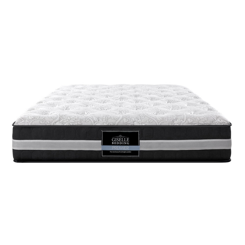 Simple Deals Bedding Alzbeta King Mattress Bed Size 7 Zone Pocket Spring Medium Firm Foam 30cm