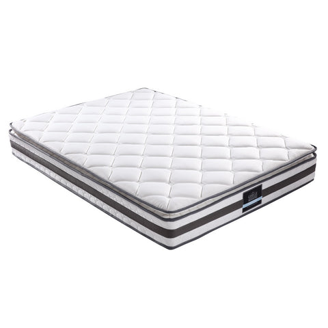 Simple Deals Bedding Alzbeta Double Size Pillow Top Spring Foam Mattress