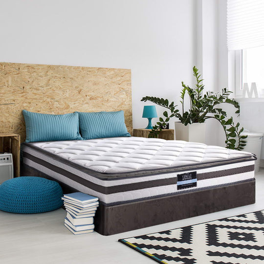 Single Giselle Bedding Pillow Top Mattress Thickness 21cm, Medium Firmness 6.0 | Single