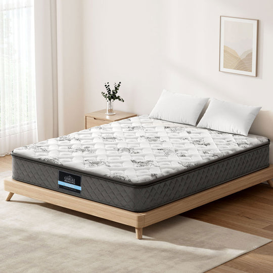 Queen 24cm Thick 5-Zone Zoned Supported Mattress Firmness