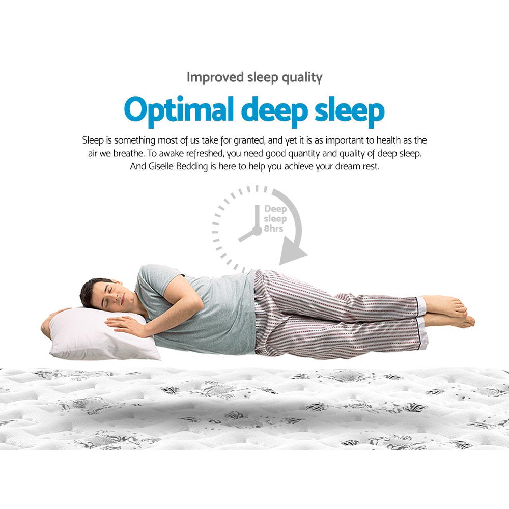 24cm Mattress Pillow Top Single