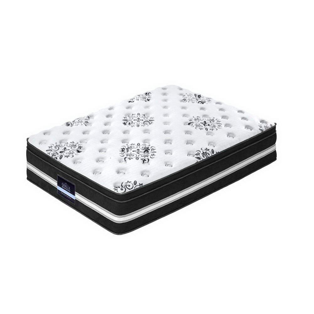 Single 34cm Thick 5-Zone Memory Foam Mattress Medium-Firm