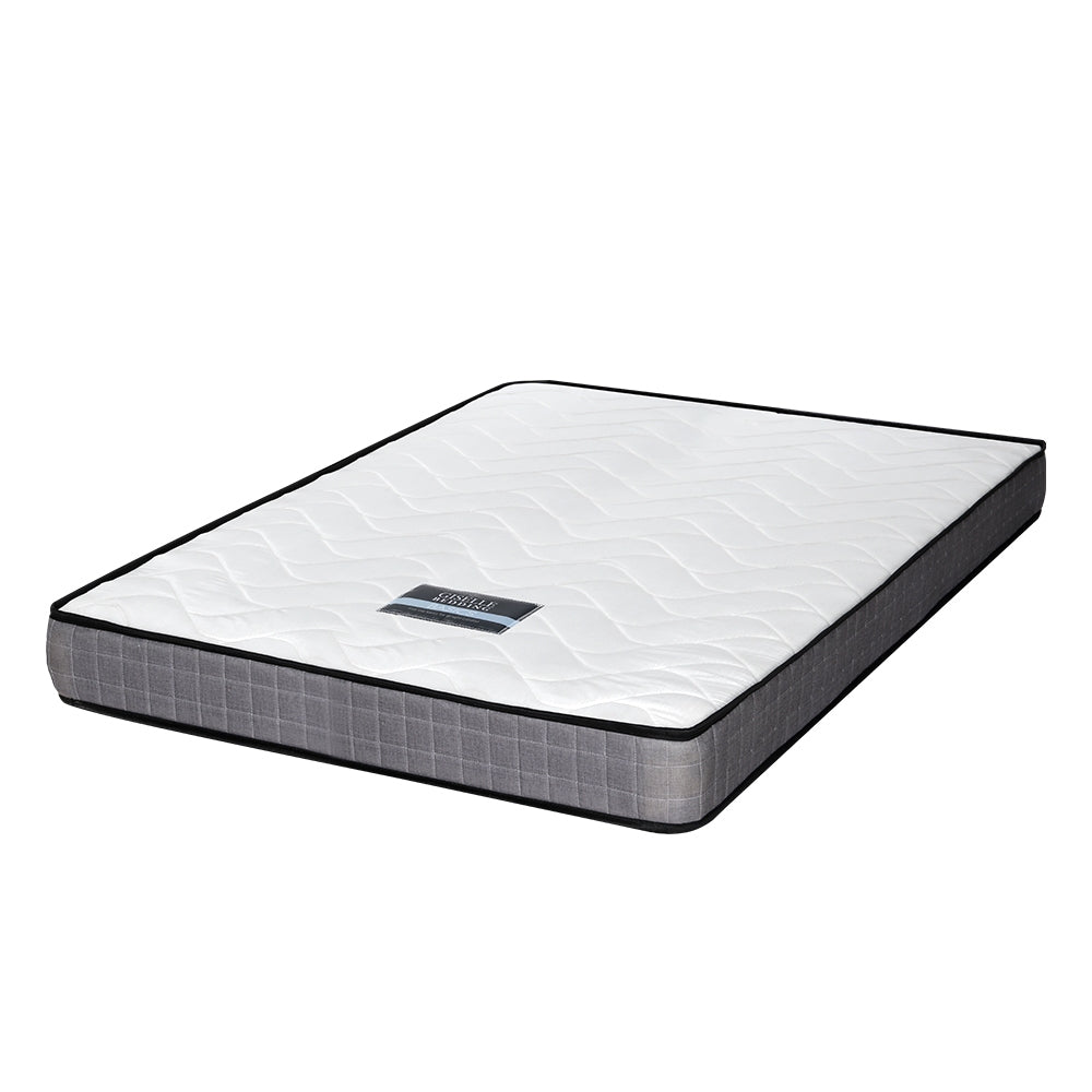 Mattress Medium Firm Mattresses Tight Top Bed Bonnel Spring 13Cm Double