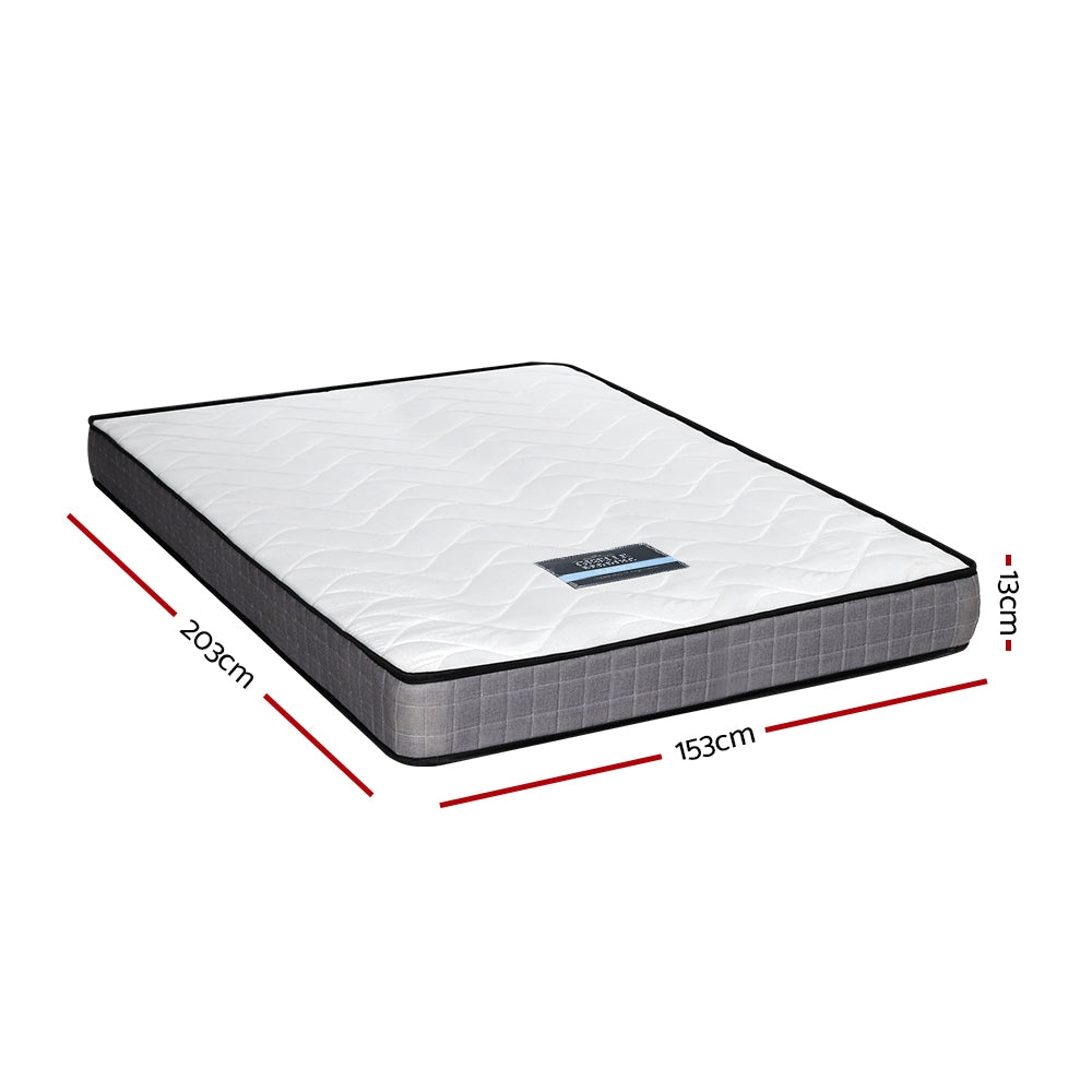 Queen Mattress 13cm Tight Top Comfortable Supportive Bedding