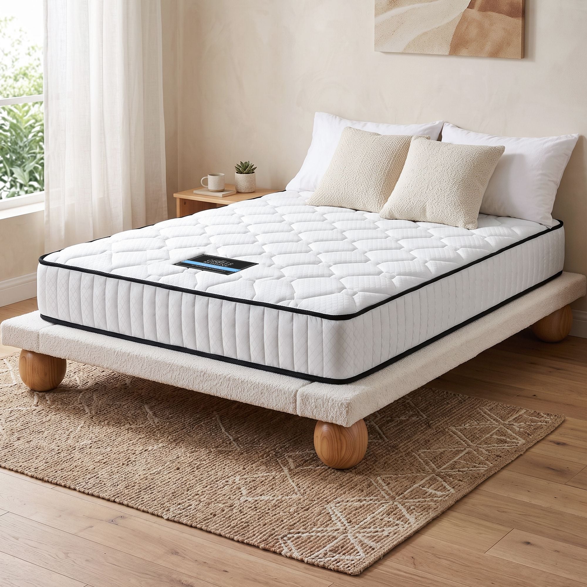 Giselle Bedding 21cm Mattress Tight Top Queen