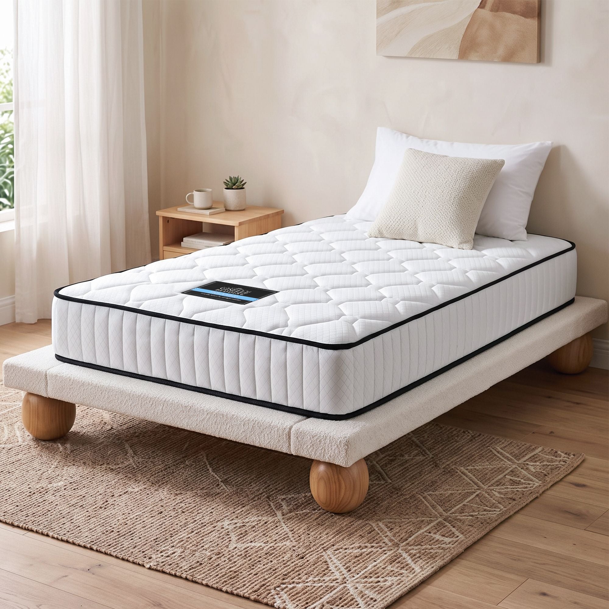 Giselle Bedding 21cm Mattress Tight Top Single