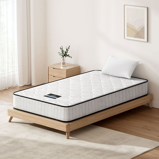 Single - Single 21cm Tight Top Pocket Spring Mattress Medium Firm 364 Coils
