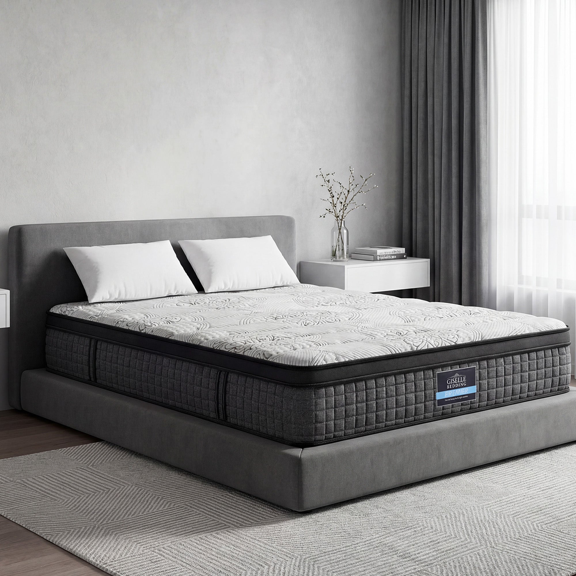 34cm Mattress 9 Zone Latex Foam Queen