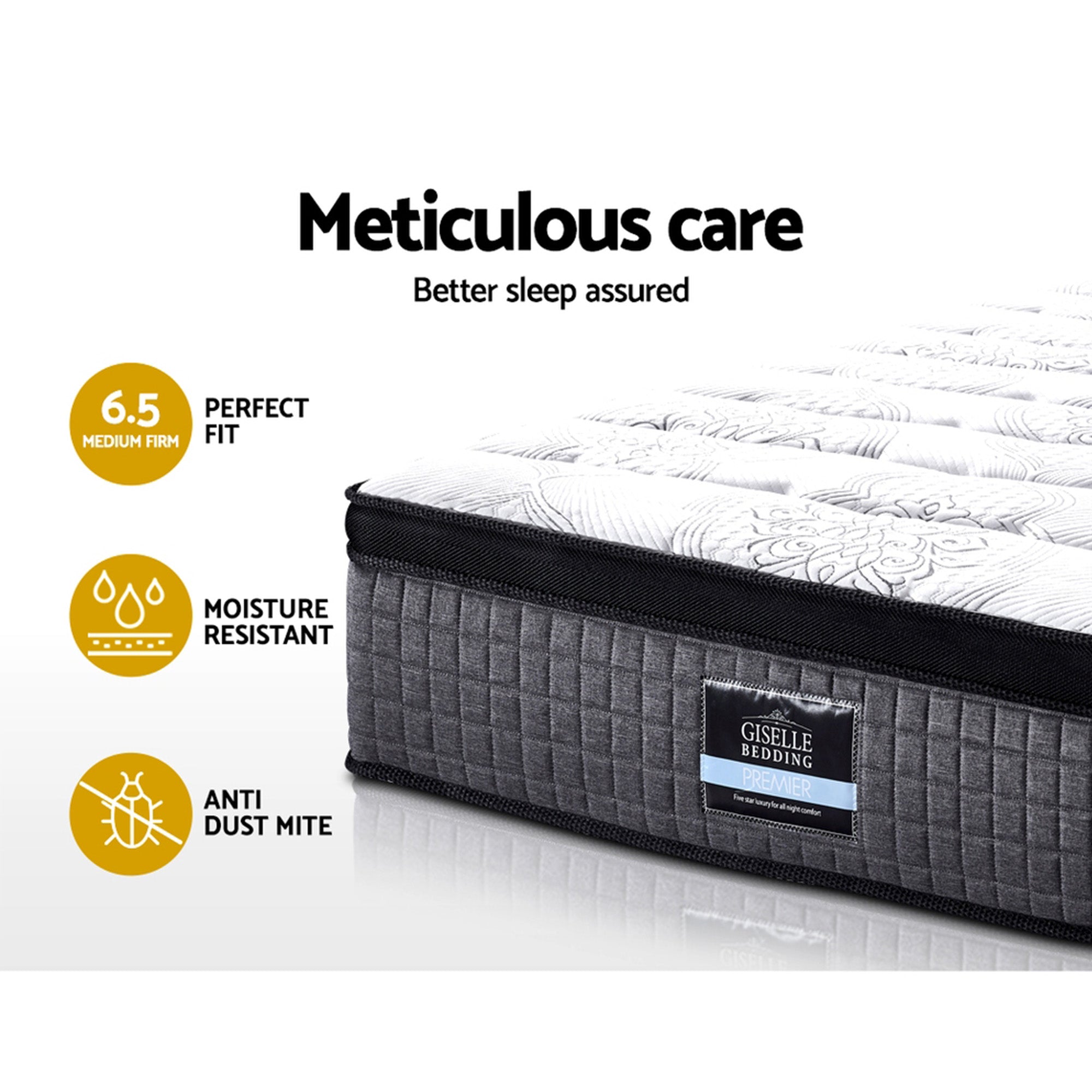 34cm Mattress 9 Zone Latex Foam Queen