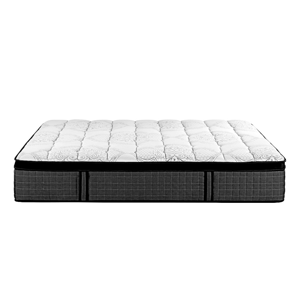 Simple Deals Single Bed Mattress 9 Zone Pocket Spring Latex Foam Medium Firm 34Cm