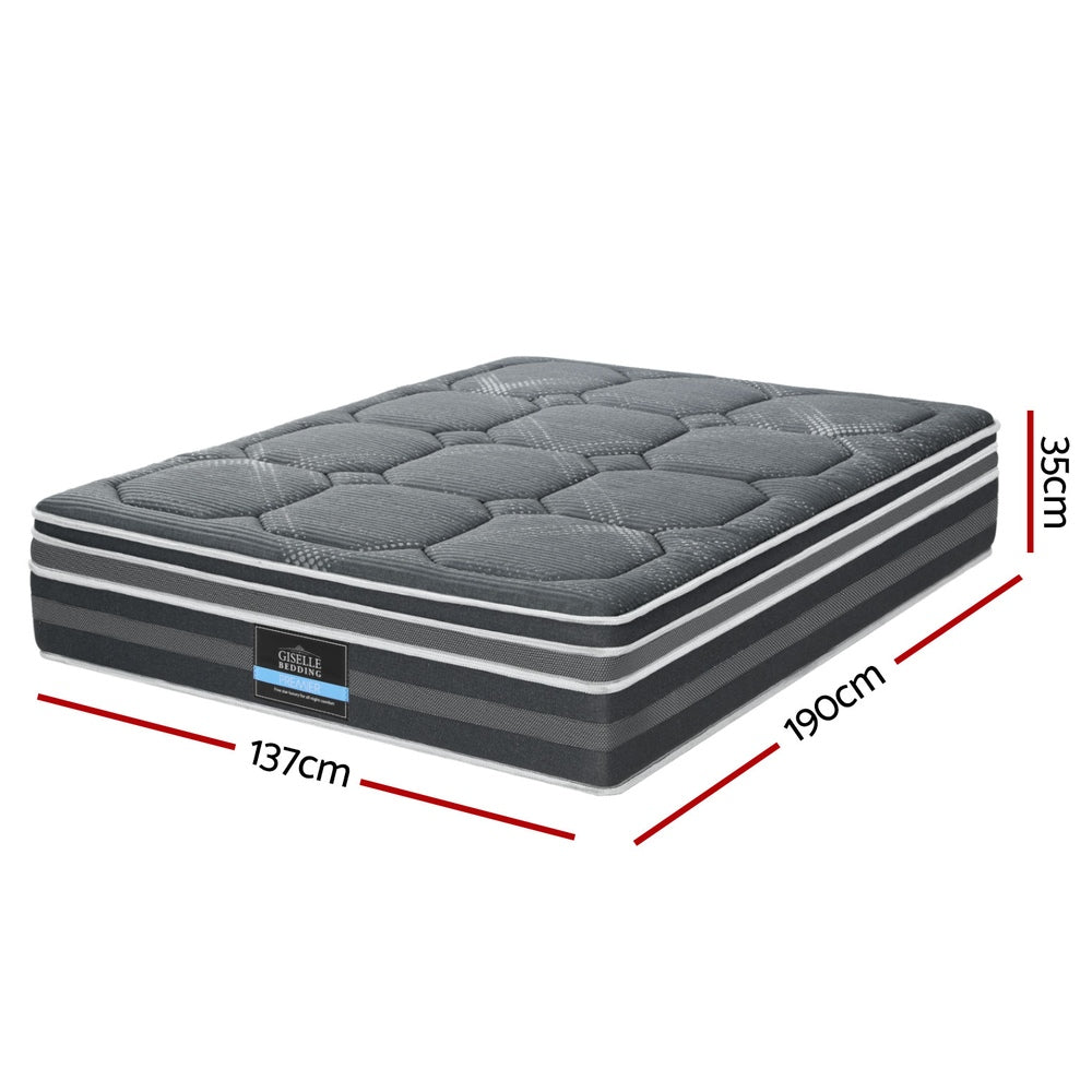35cm Mattress Bamboo Cover Double Size, Eco-Friendly & Comfortable | 35Cm