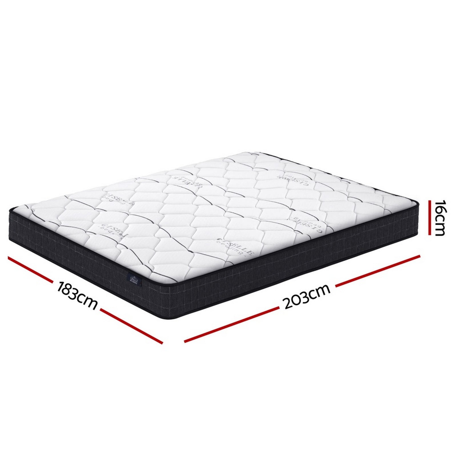 16cm Medium Firm King Mattress – Comfortable & Supportive -Stylish