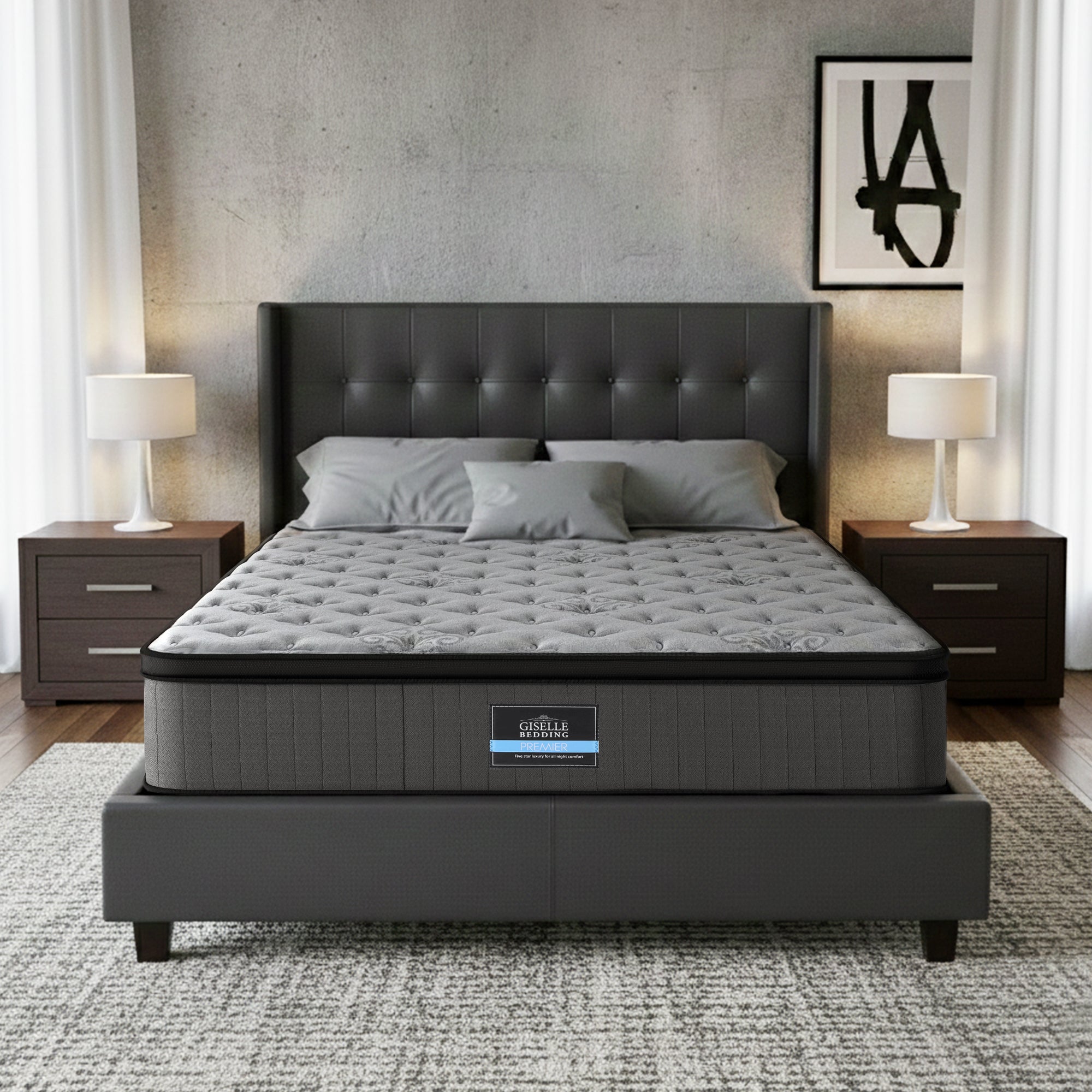 Bed Mattress 34cm Double/King/Queen/Single