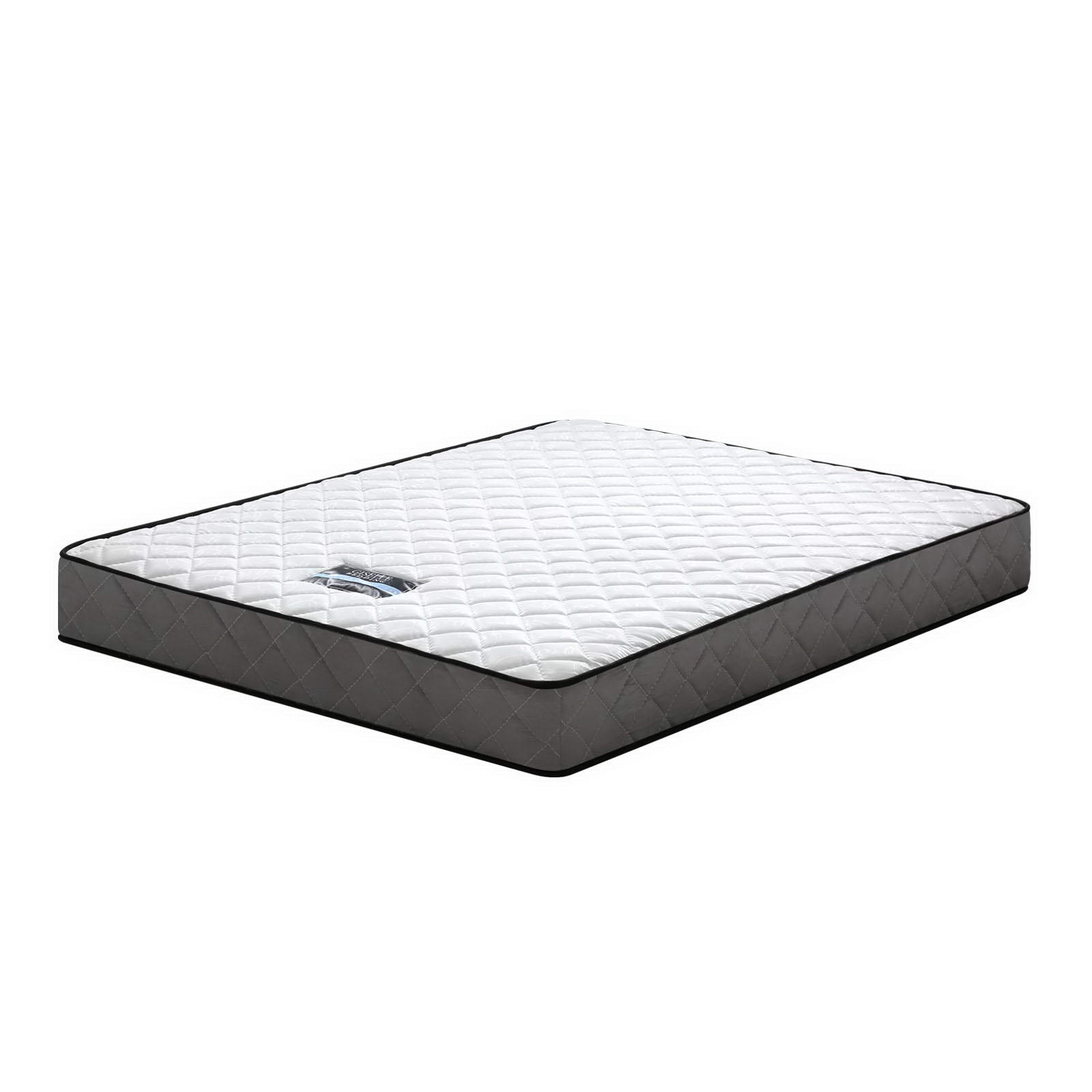 Double Size Bonnell Spring Mattress 16cm Thick Medium-Firm Feel, 6-Turn Coil Support
