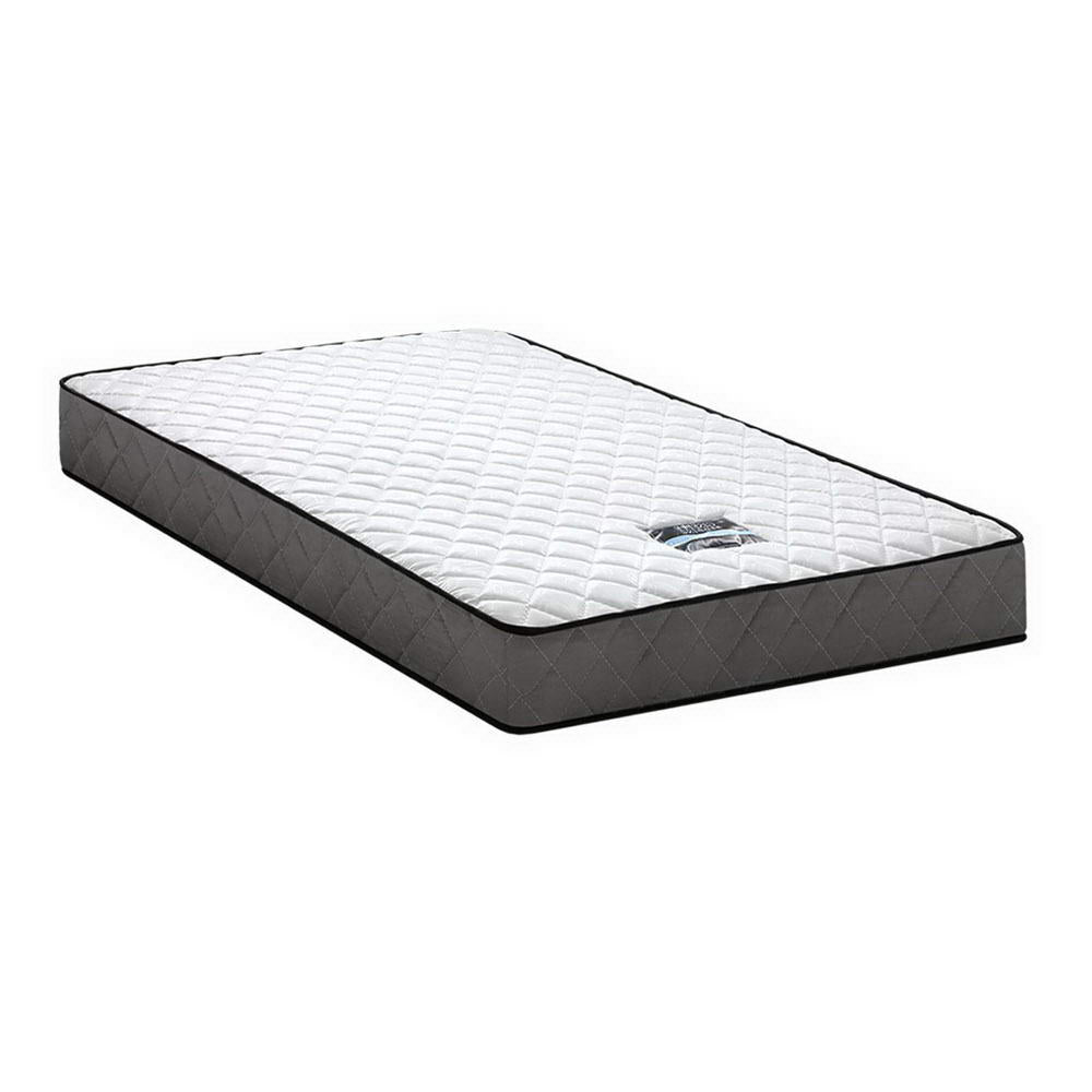 King Single Size Bonnell Spring Mattress 16cm Thick Medium-Firm Feel, 6-Turn Coil Support