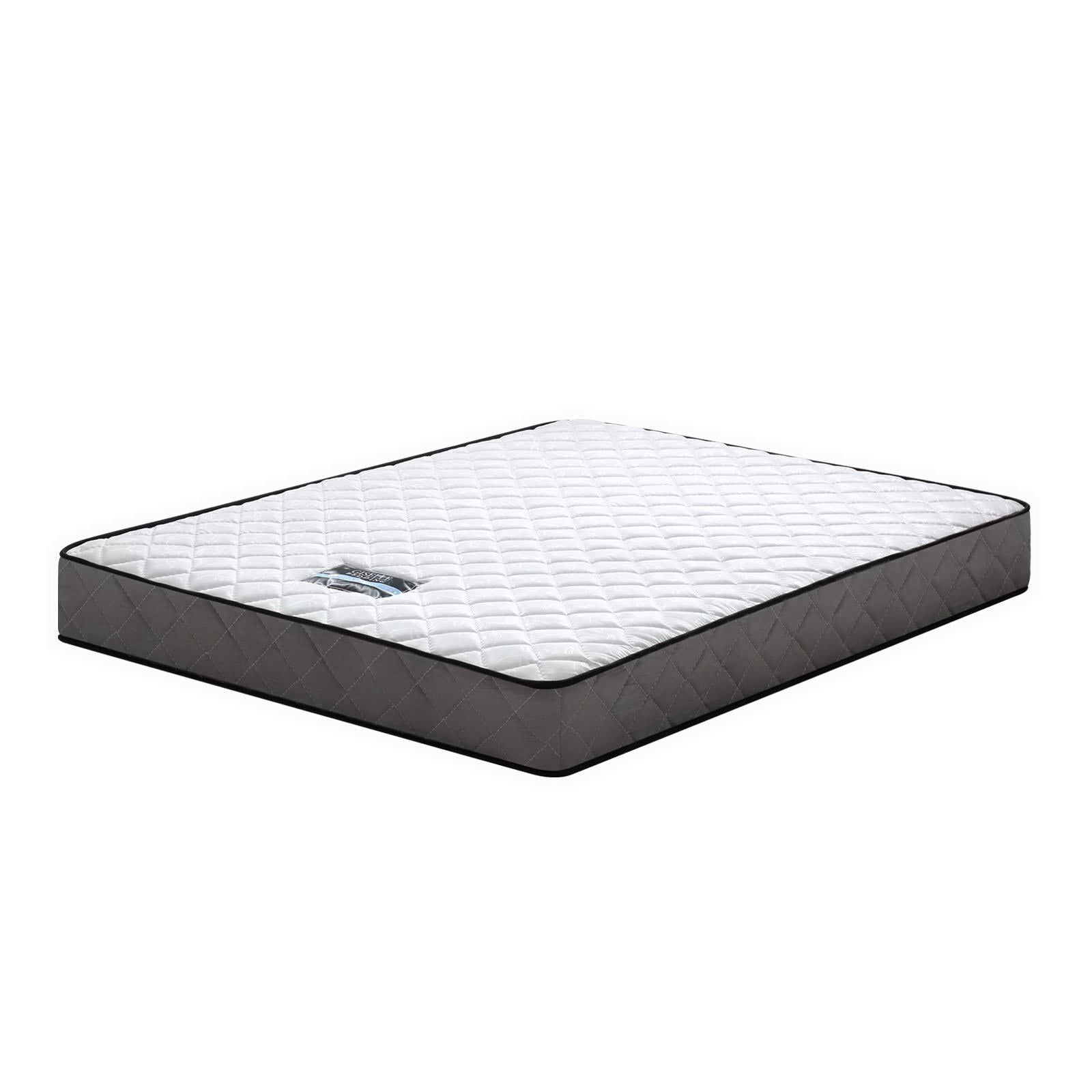 Queen Size Bonnell Spring Mattress 16cm Thick Medium-Firm Feel, 6-Turn Coil Support