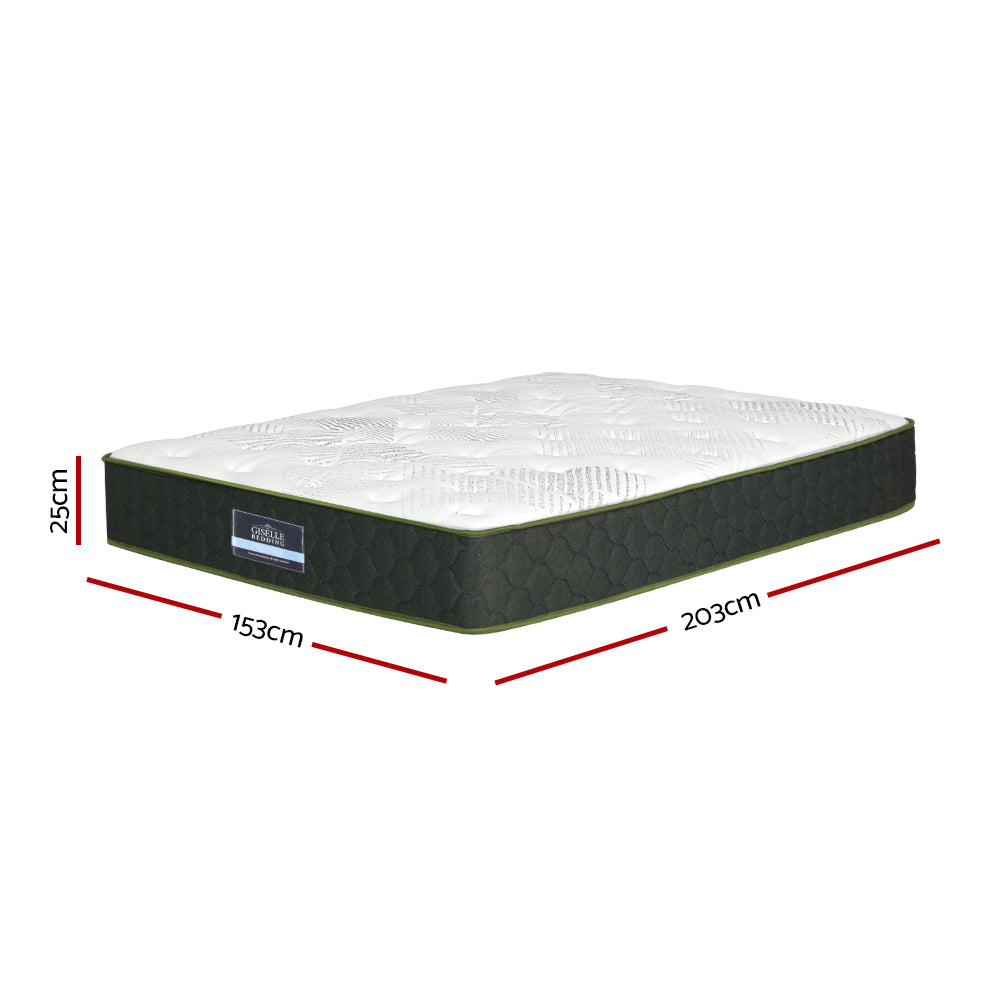 25cm Mattress Green Tea Foam Queen