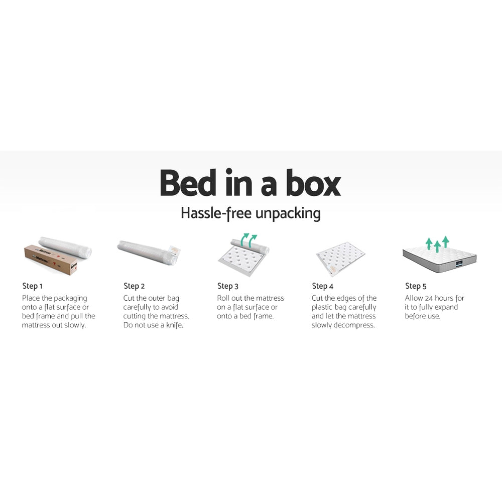 Simple Deals Double-sided Pocket Spring Flippable Mattress