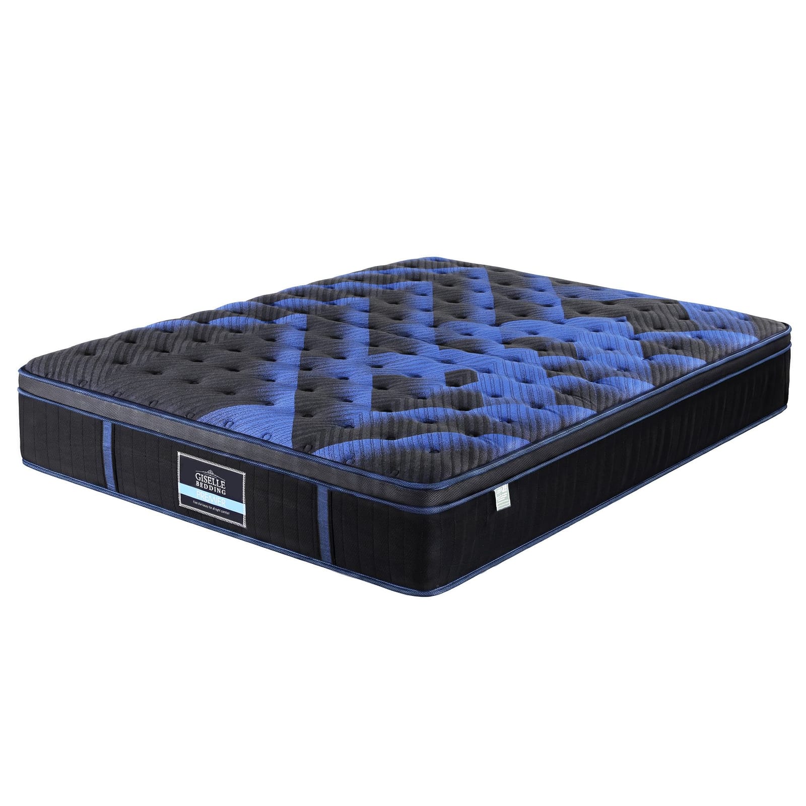 Black mattress 183x203x34cm, view 11